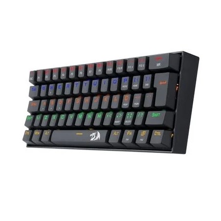 Teclado Mecânico Gamer Redragon Lakshmi LED Switch MK II K606R Preto/ Azul