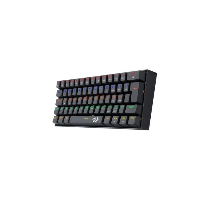 Teclado Mecânico Gamer Redragon Lakshmi LED Switch MK II K606R Preto/ Azul