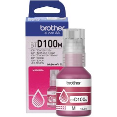 Cartucho Refil Brother BTD100M Magenta 48.8ml DCP-T230/ T430W/ T436W/T530DW/ T730DW/T830DW)