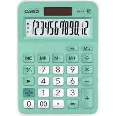 Calculadora De Mesa 12 Digitos MX12B-LB 12 Verde Casio