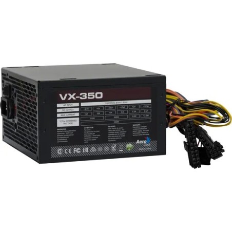 Fonte ATX 20/24 Pinos 350w Potencia Real VX-350 Stealth Aerocool s/ Cabo
