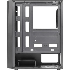 Gabinete Gamer Delta RGB Preto Lateral Vidro S/Fonte Aerocool