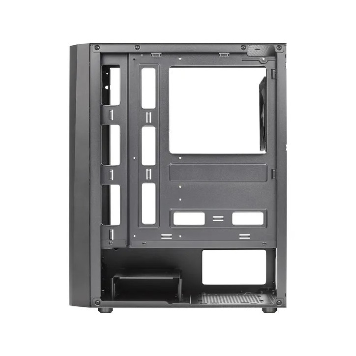 Gabinete Gamer Delta RGB Preto Lateral Vidro S/Fonte Aerocool
