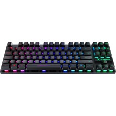 Teclado USB Gamer Fearless 80 TKL Preto Fortrek
