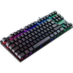 Teclado USB Gamer Fearless 80 TKL Preto Fortrek