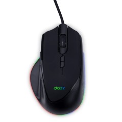 Mouse USB Optico Gamer Colossus 12000 Dpi Preto 62000090 Dazz