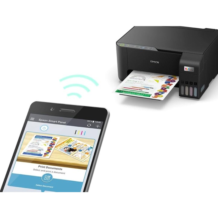 Multifuncional Epson Tanque De Tinta Wireless L3250 (T544120/T554220/T544320/T544420) C/ Cabo