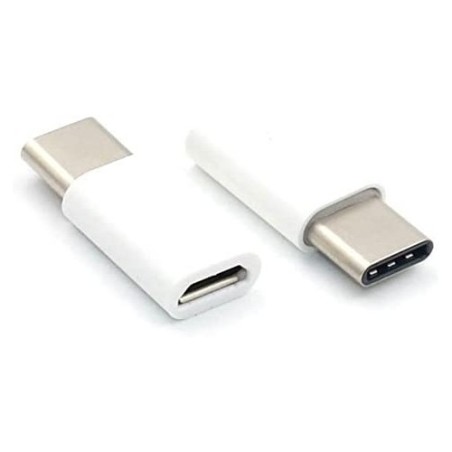 Adaptador Micro USB fêmea para USB-C macho