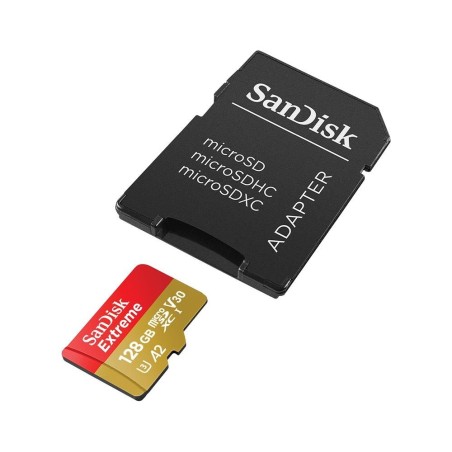Cartão de Memória Micro SD 128GB Extreme Classe 10 SDSQXAA-128G-GN6AA Sandisk
