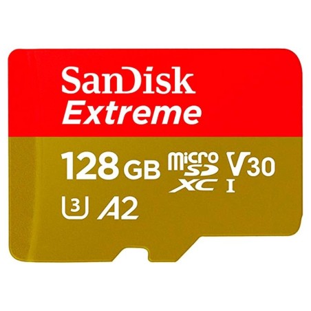 Cartão de Memória Micro SD 128GB Extreme Classe 10 SDSQXAA-128G-GN6AA Sandisk