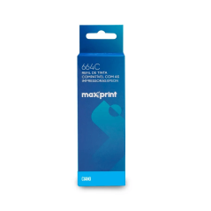Cartucho Refil Maxprint 664 100ml Ciano 61000017 T664220 (L110/L210/L220/L355/L555)