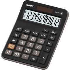Calculadora De Mesa 12 Digitos MX-12B-W4-DC Preta Casio
