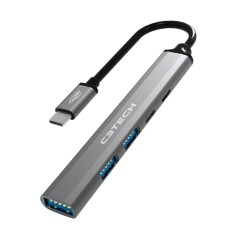 Hub USB 3.0 5 Portas USB-C Preto HU-P300SI C3 Tech