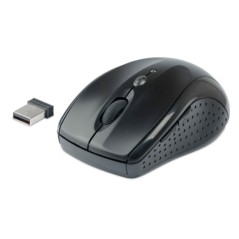 Mouse USB Optico Sem Fio Wireless Preto M-W012 BK (5) C3 Tech