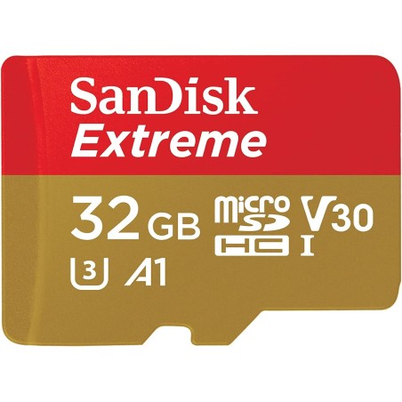Cartão de Memória Micro SD 32GB Extreme Classe A2 SDSQXAF Sandisk