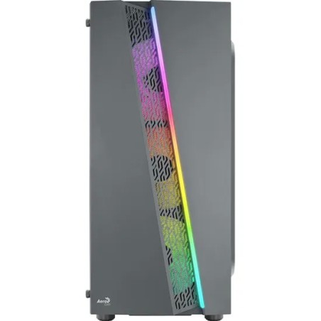 Gabinete Gamer Blade Preto RGB Lateral Vidro S/Fonte Aerocool