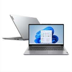 Notebook Lenovo Ideapad 1i Cloud Grey - Core i3 1215U 4GB DDR4 256GB SSD 15.6" LED W11 HOME