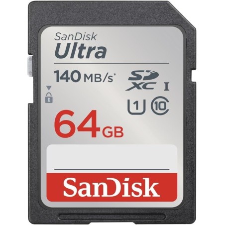 Cartão De Memória SD 64GB SDSDUNR-064G-GN3IN Class 10 Sandisk