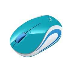 Mouse USB Optico Sem Fio Wireless Verde/Branco M187 Logitech