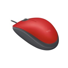 Mouse USB Optico Silent Vermelho M110 Logitech