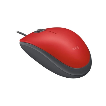 Mouse USB Optico Silent Vermelho M110 Logitech