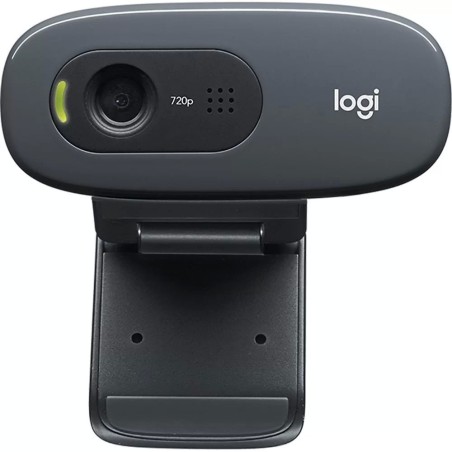 Webcam 720P Com Microfone Preto C270 Logitech