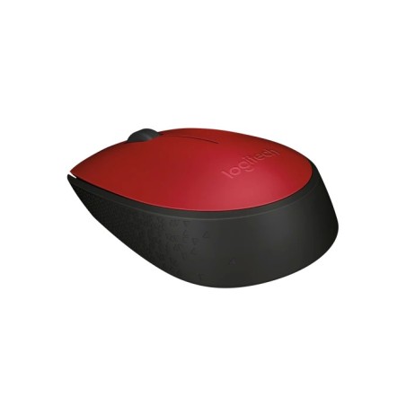 Mouse USB Optico Sem Fio Wireless Vermelho M170 Logitech