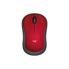 Mouse USB Optico Sem Fio Wireless Vermelho M185 Logitech