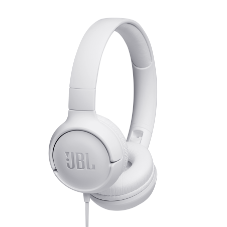 Headphone Com Microfone Dobrável Branco Tune 500 JBL