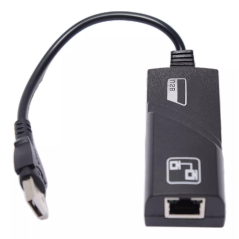 Adaptador de  Rede USB X RJ-45 10/100/1000 Mbts 3219 Br Cabo